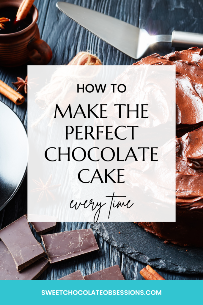 This perfect chocolate cake is sure to be a crowd pleaser. Whether you serve it at a party or just enjoy it as an after dinner treat, this delicious dessert is sure to satisfy your chocolate cravings.