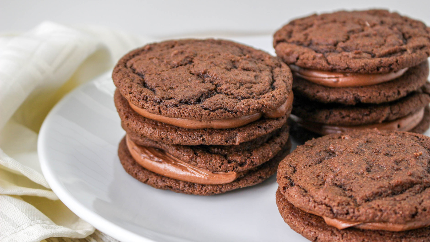 Brownie Sandwich Cookies Recipe {Indulgent & Easy!}