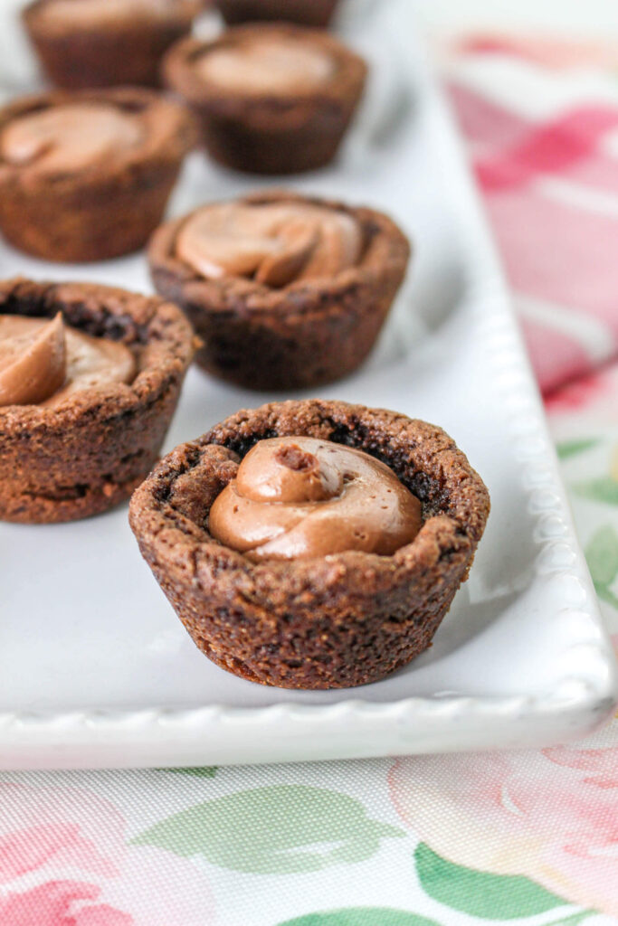 double chocolate fudge cookie cup recipe